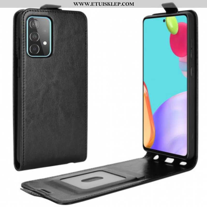 Etui Na Telefon Pokrowce do Samsung Galaxy A52 4G / A52 5G / A52s 5G Etui Folio Pionowa Klapa Z Efek